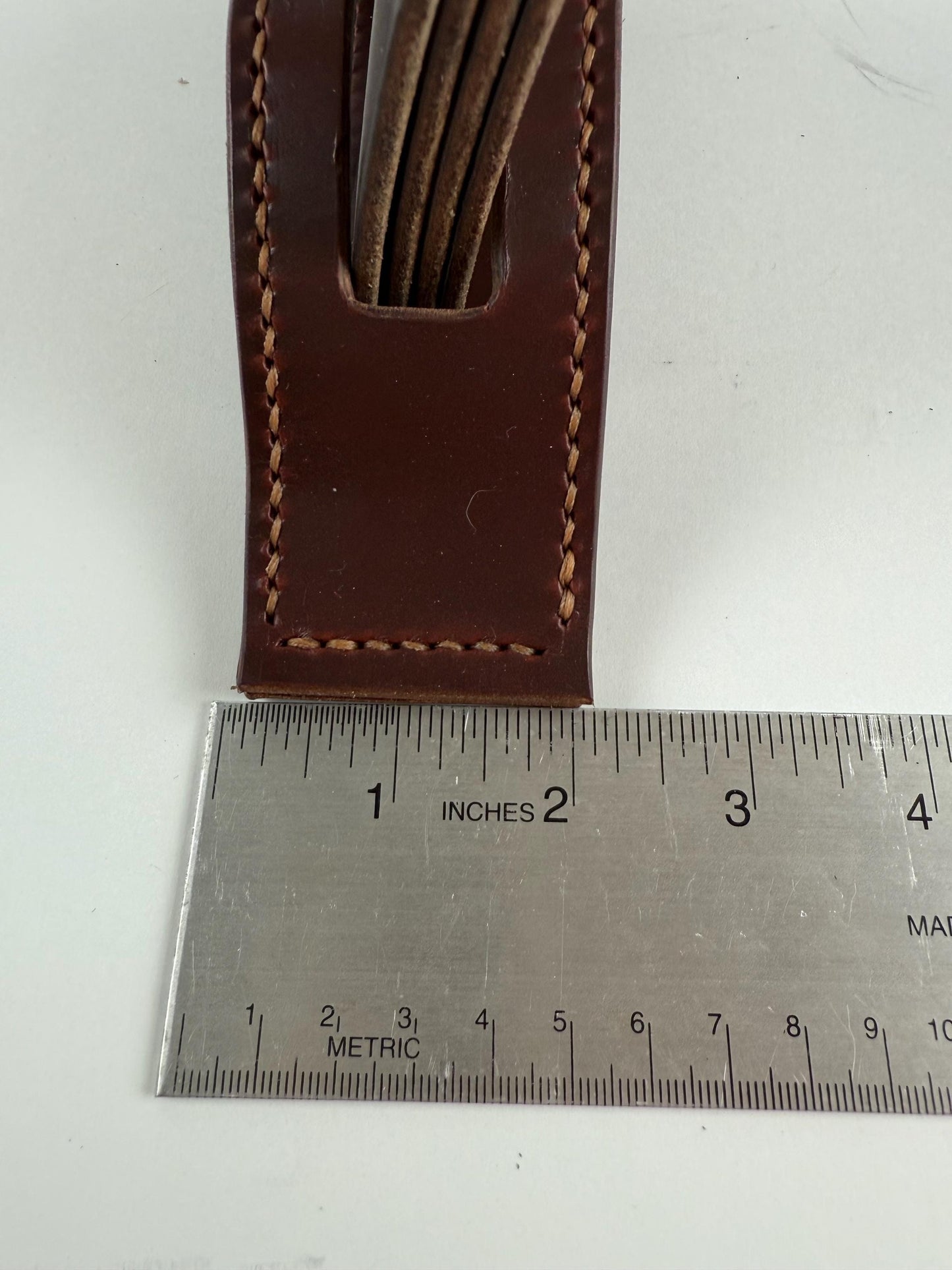 Handmade Leather Coasters and Coaster Holder, Buffalo and Horsehide, Horween leather, hand stitched