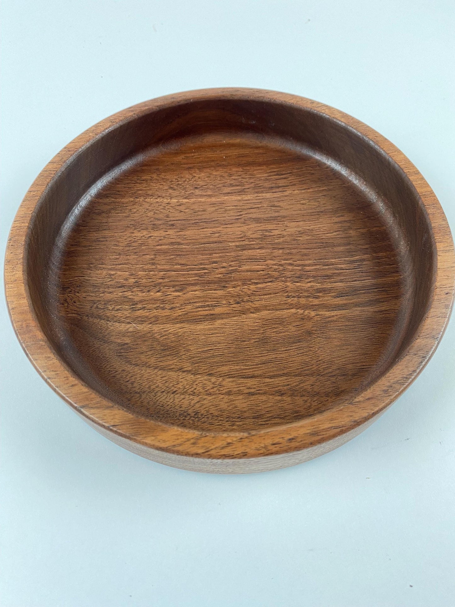 Walnut bowl/tray/coaster - medium - handmade router bowl
