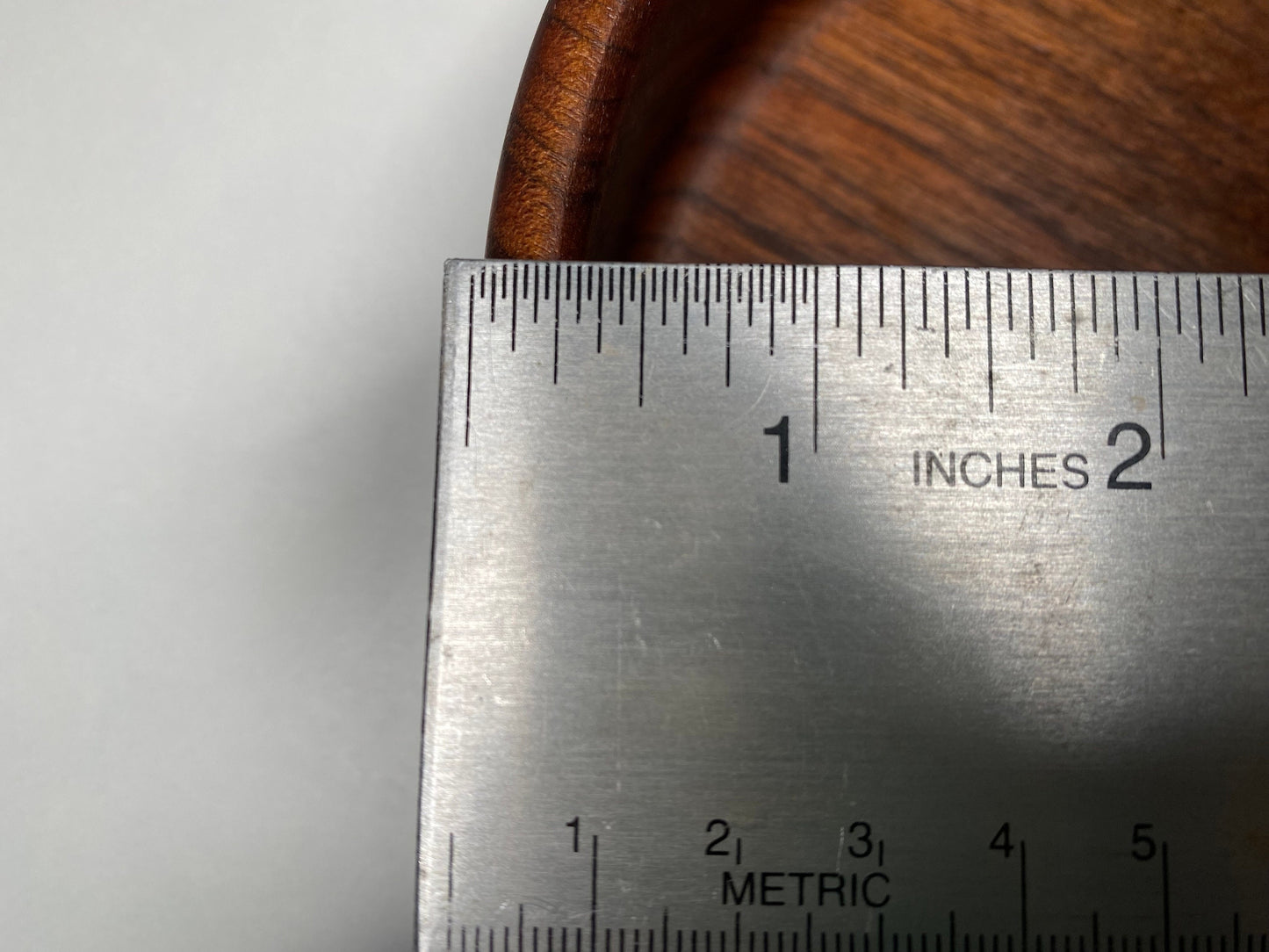 Walnut bowl - medium - handmade router bowl