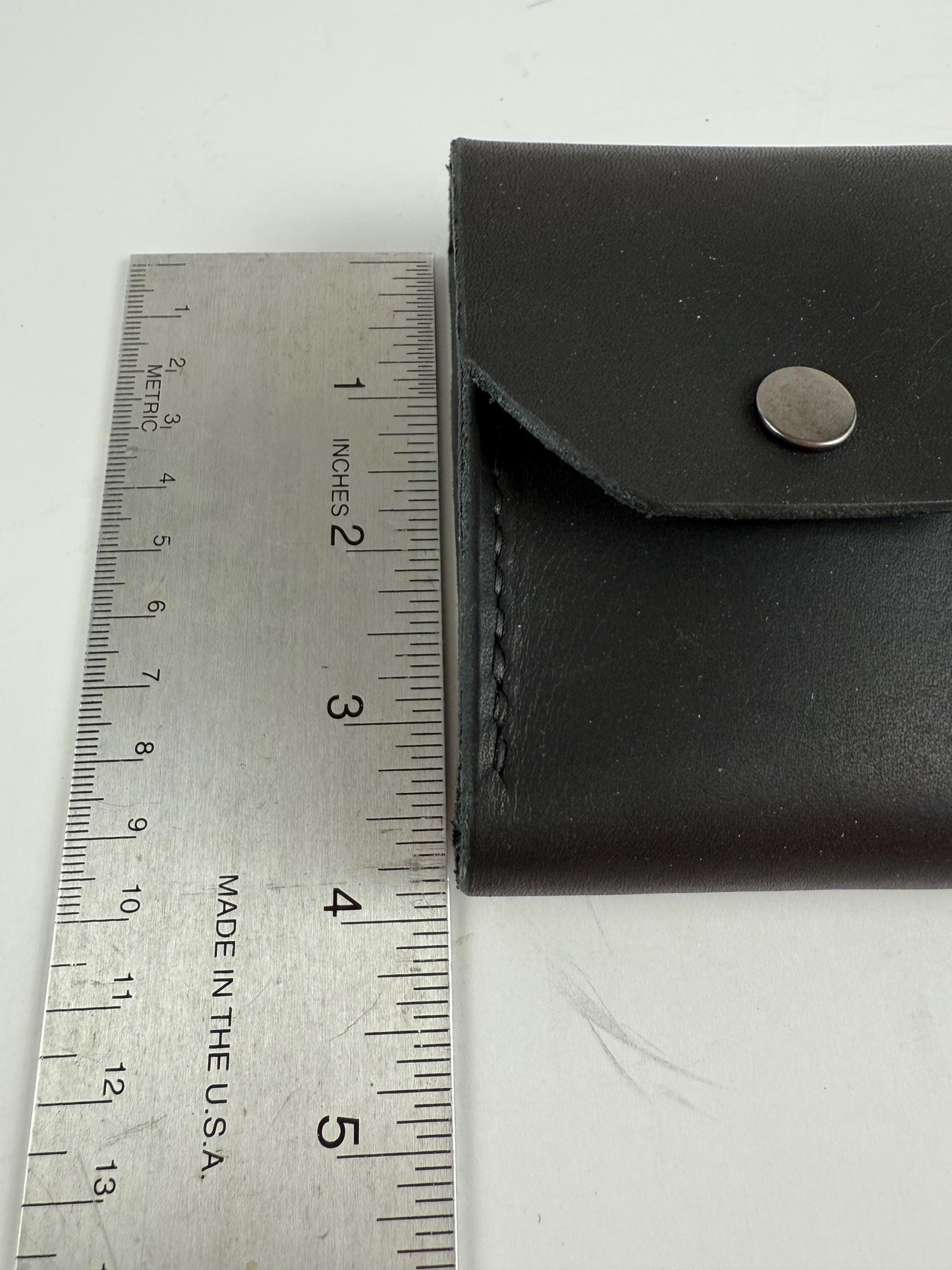 Handmade Leather Playing Card Holder / Case - Hand-Stitched - various colors - includes deck of cards