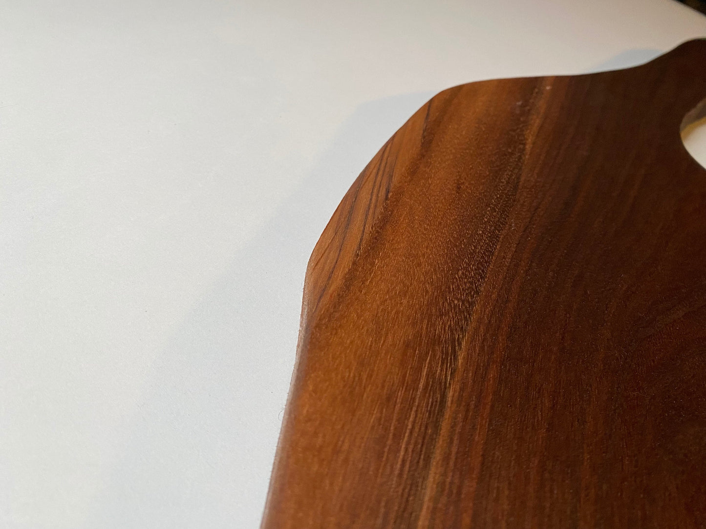 Large Walnut Charcuterie Board - Freeform organic shape - single source - handmade