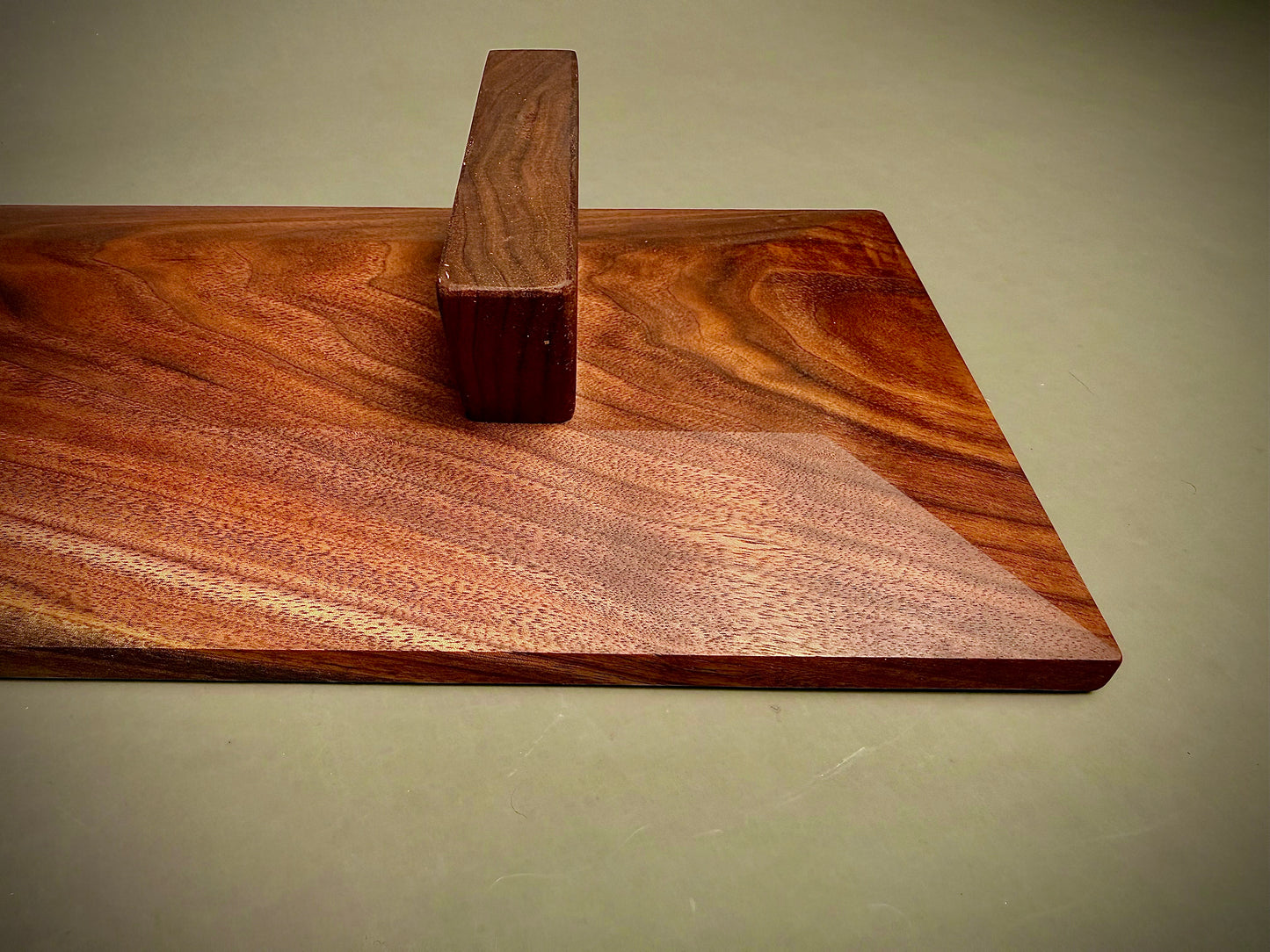 Walnut elevated serving tray / display tray / charcuterie board