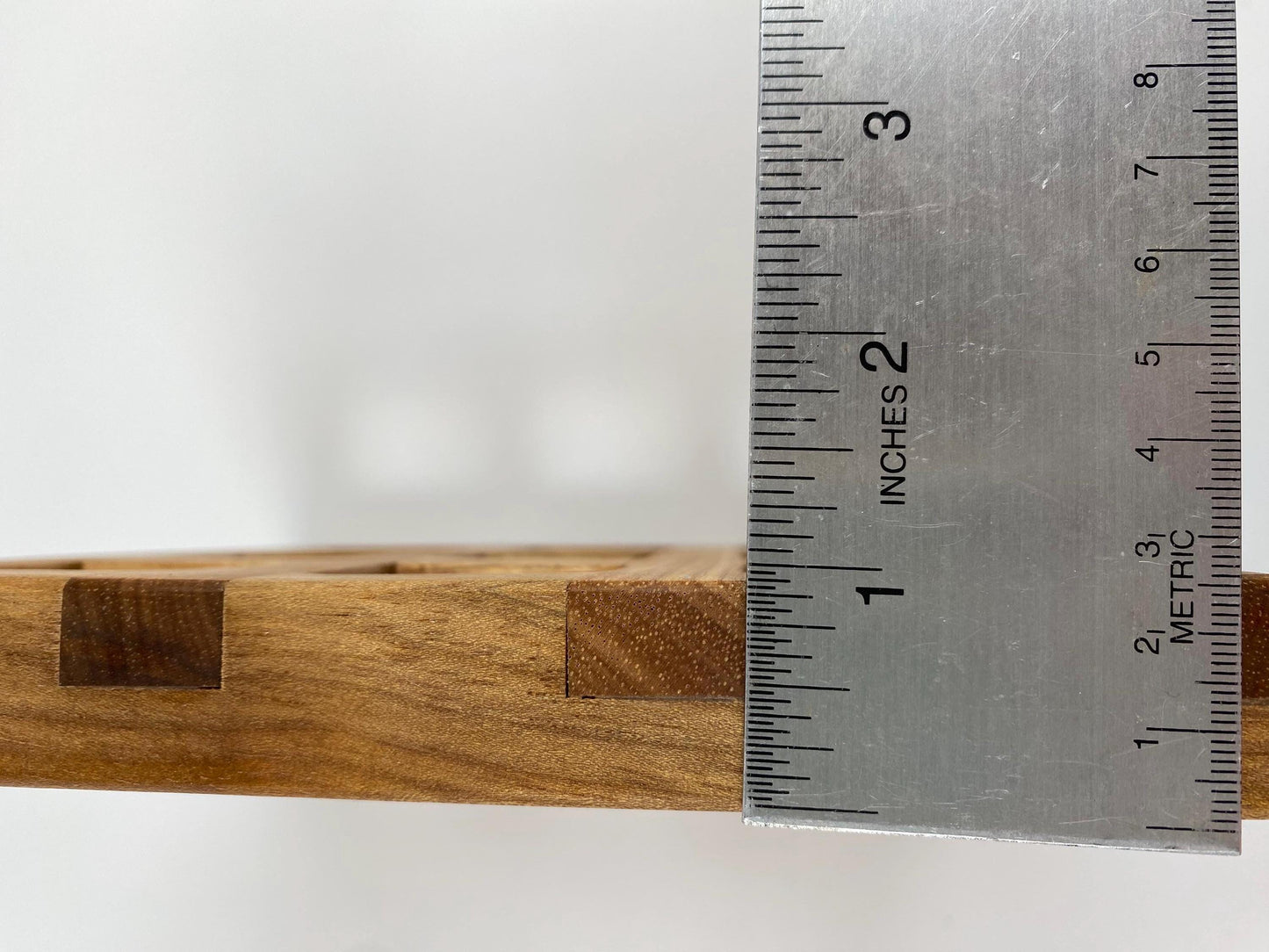 Handmade Lattice Trivet with lap joints, Solid Brazilian Oak, 1-inch Thick, Heavy duty