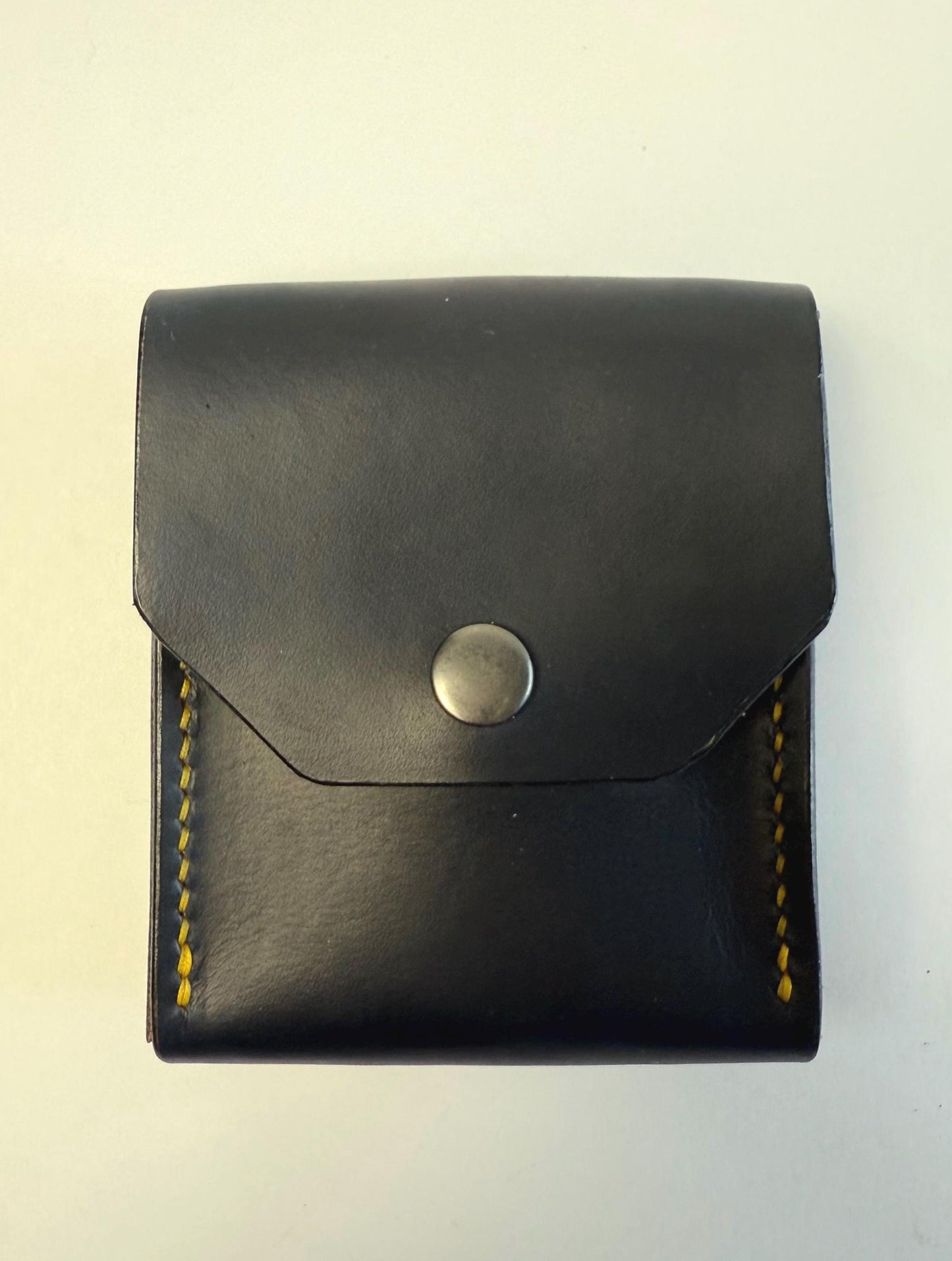 Handmade Leather Playing Card Holder / Case - Hand-Stitched - various colors - includes deck of cards