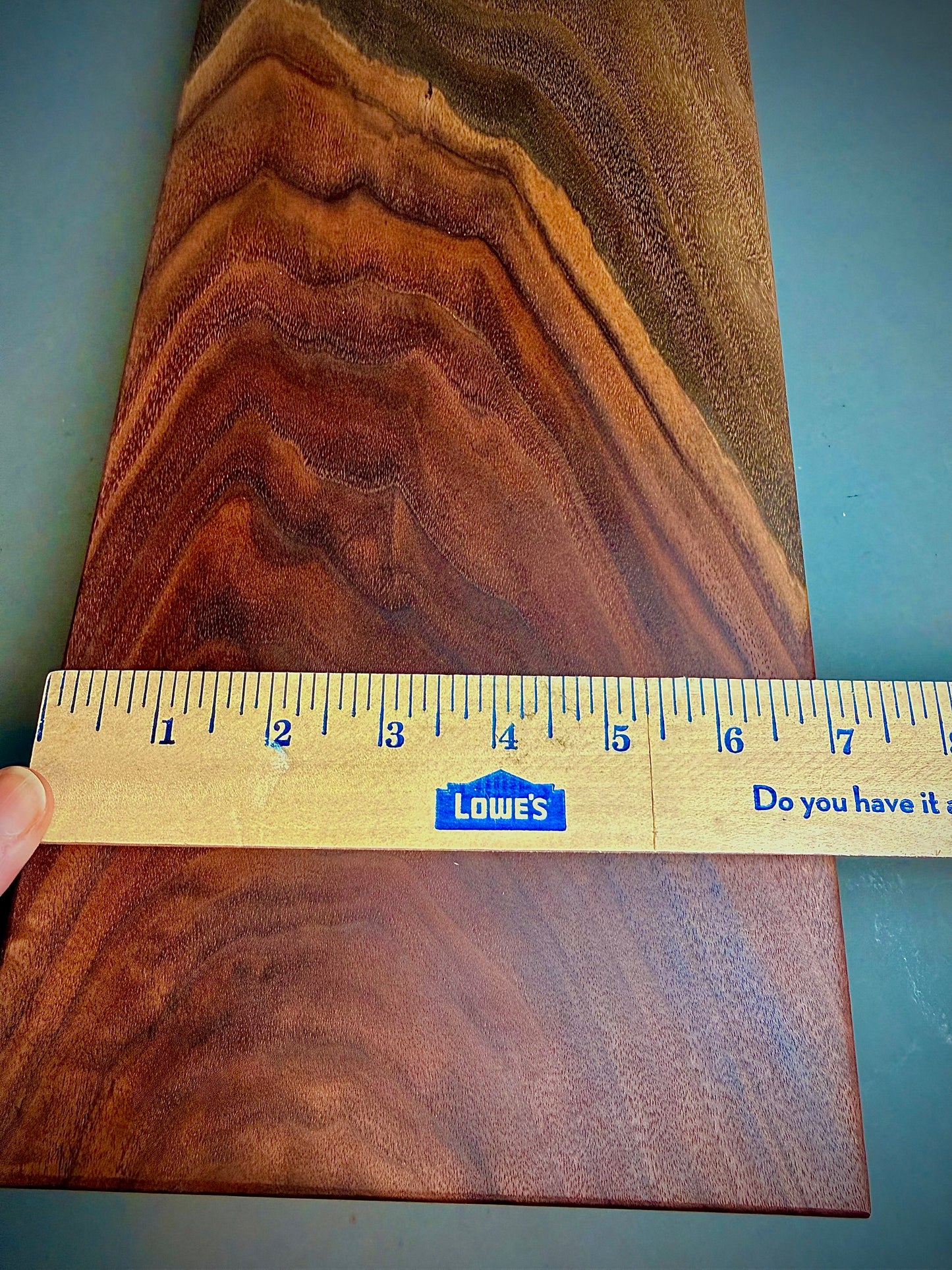 Walnut elevated serving tray / display tray / charcuterie board