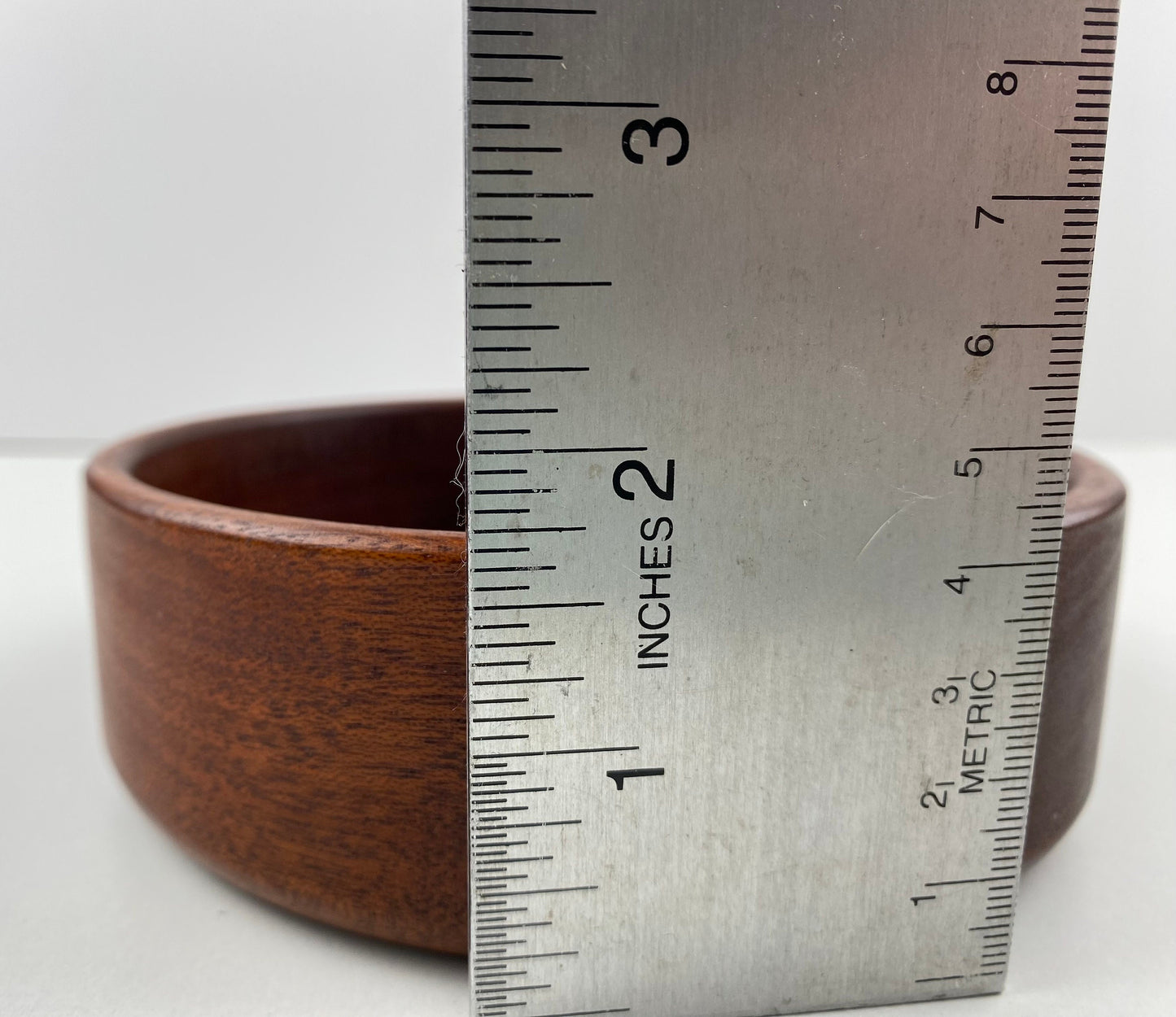 Walnut bowl - small - handmade router bowl