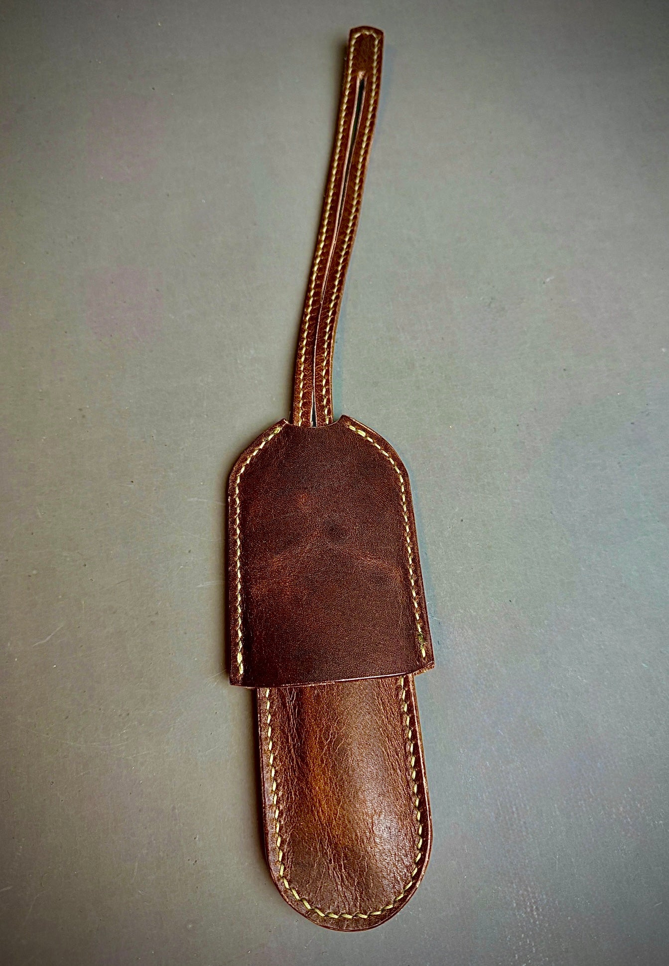 Leather Wine Key Holder/Case