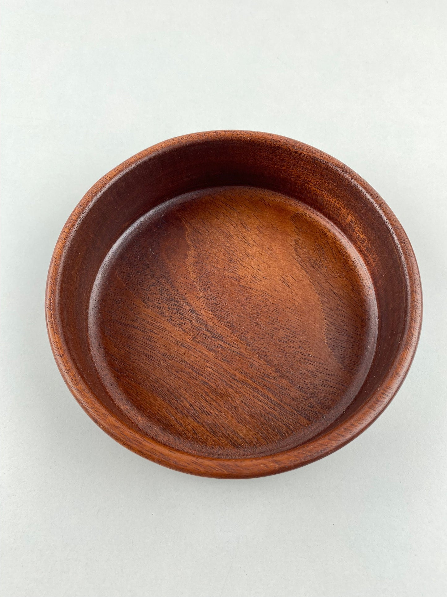 Walnut bowl - small - handmade router bowl