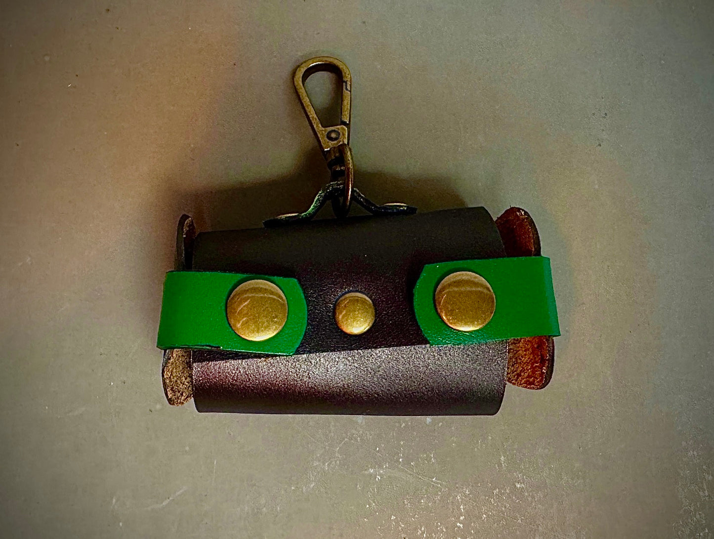 Dog Poo Bag Holders - various leathers