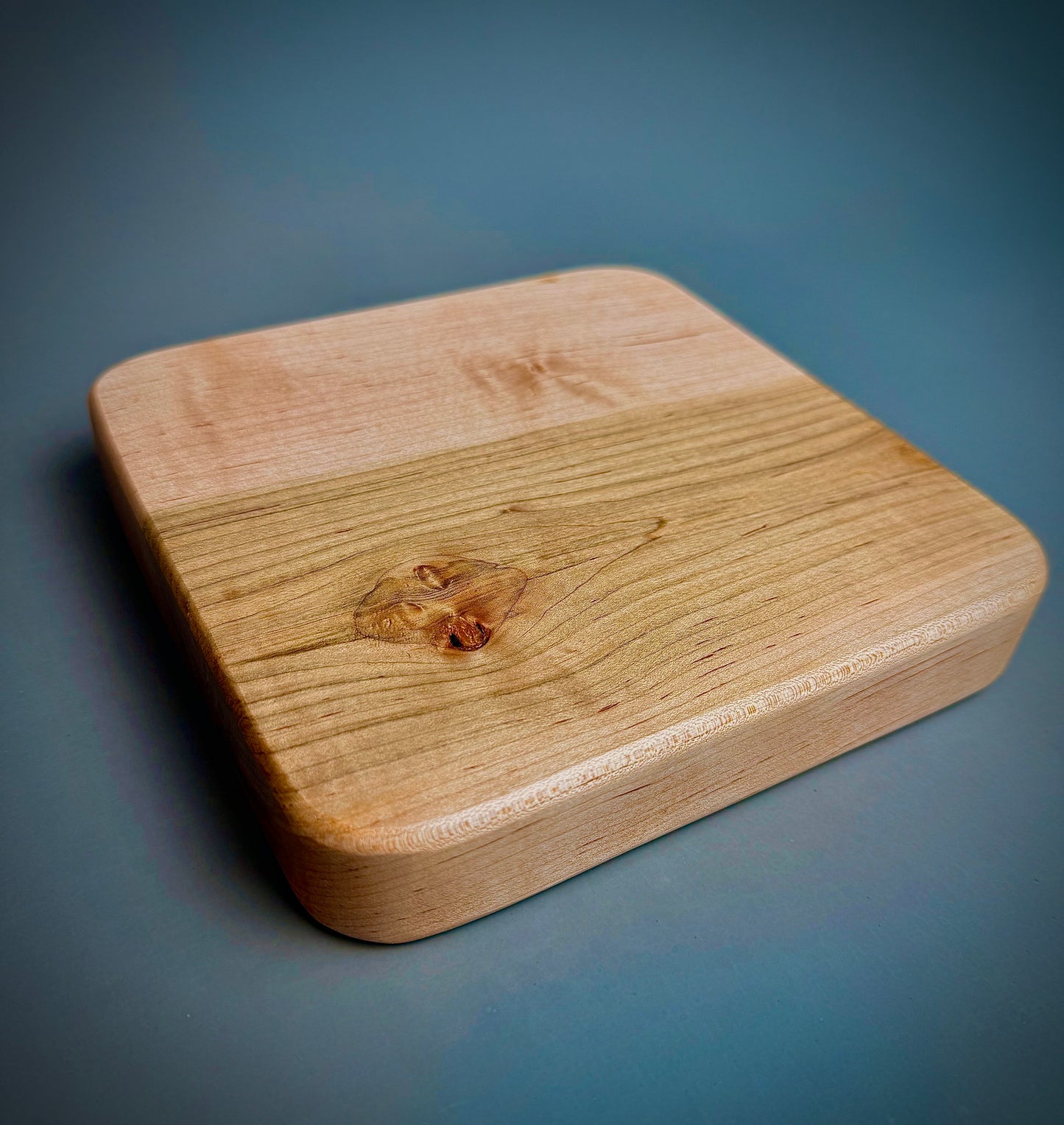 Rustic Valet Tray - wood and leather