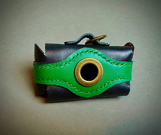 Dog Poo Bag Holders - various leathers