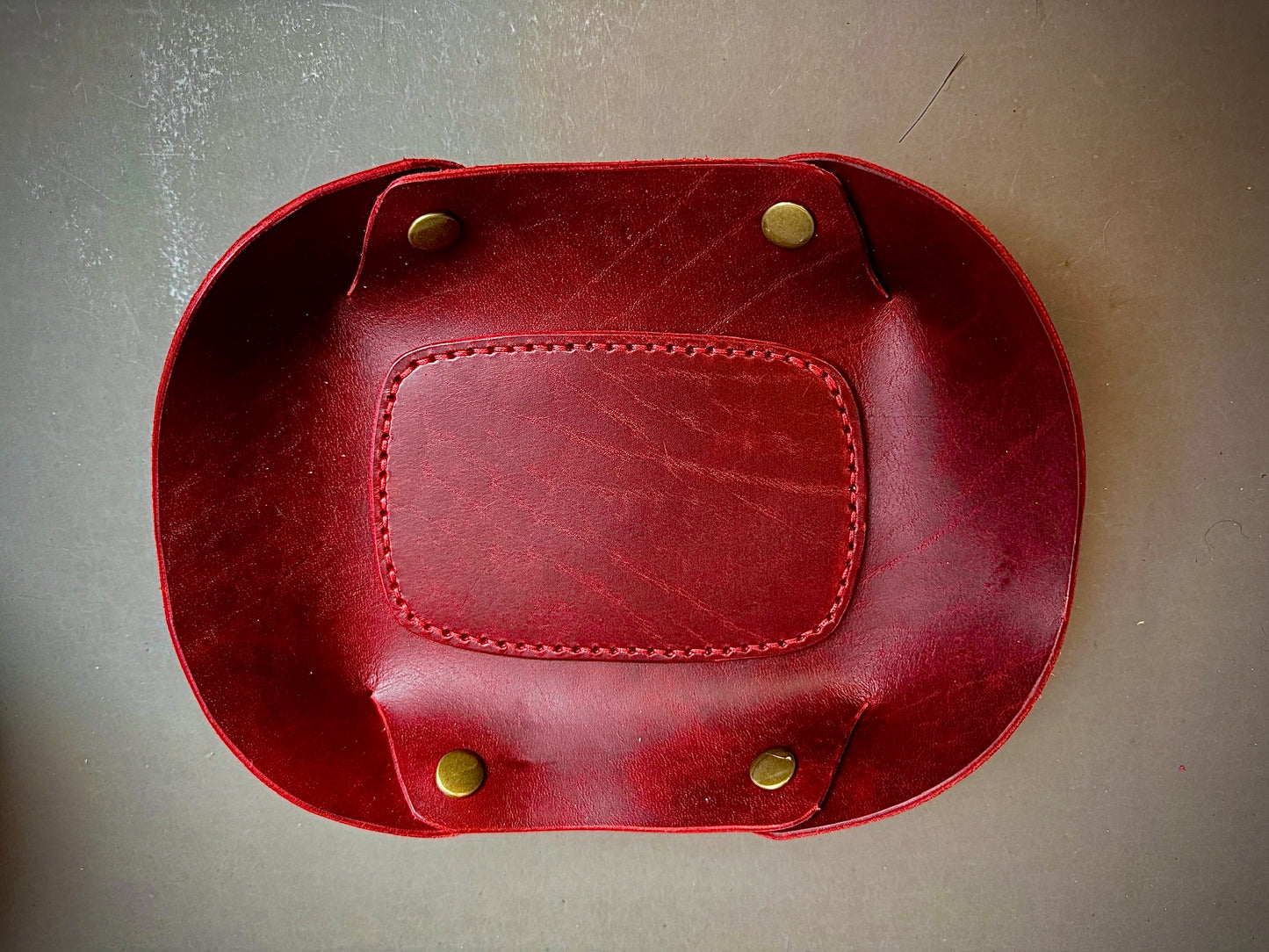 Valet Trays - various leathers - Claridge (Collapsible)