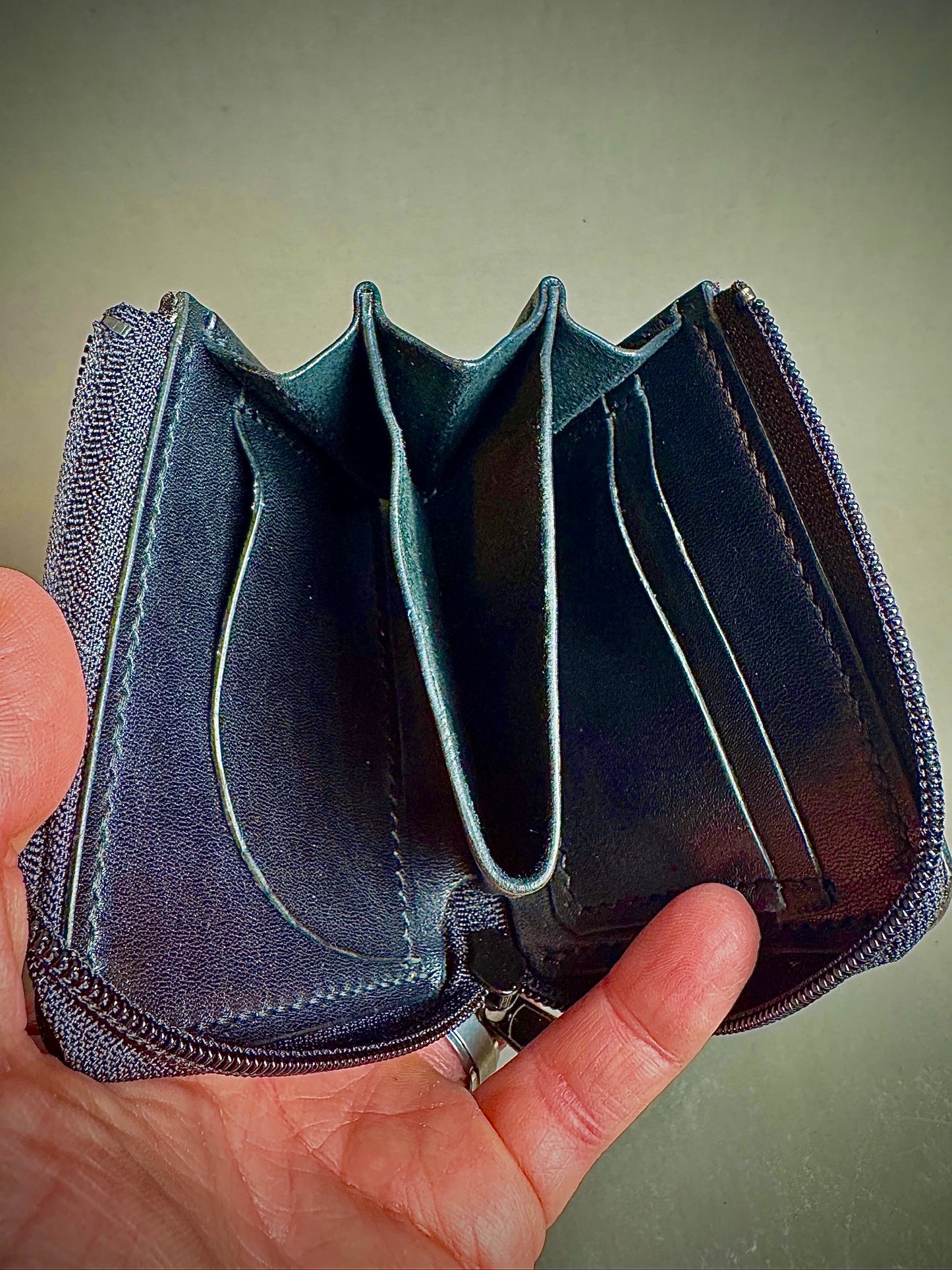 Zippered Wallet - Horween ChromExcel Red