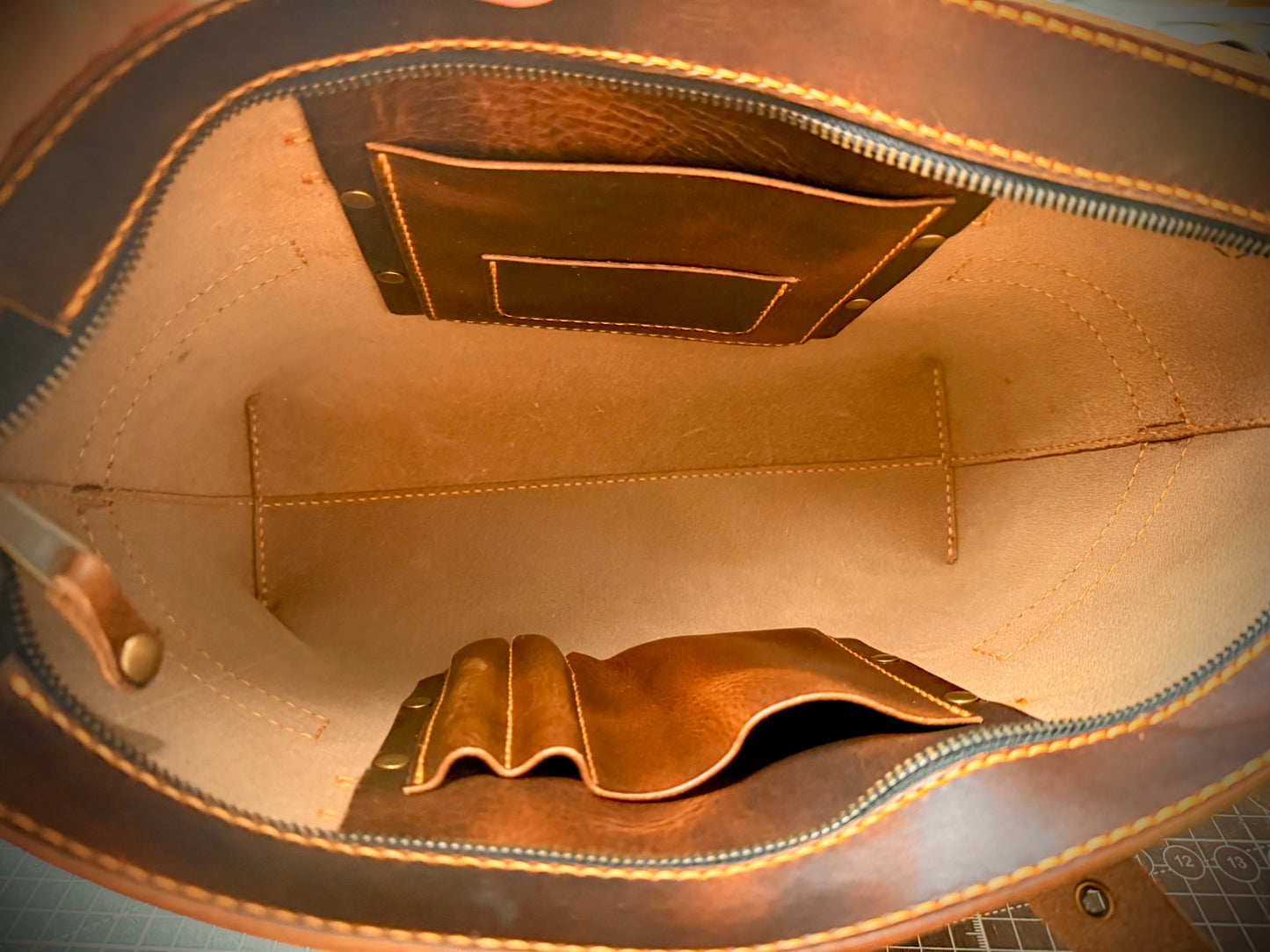 Dark Brown NAMU Tote Bag / Shoulder Bag