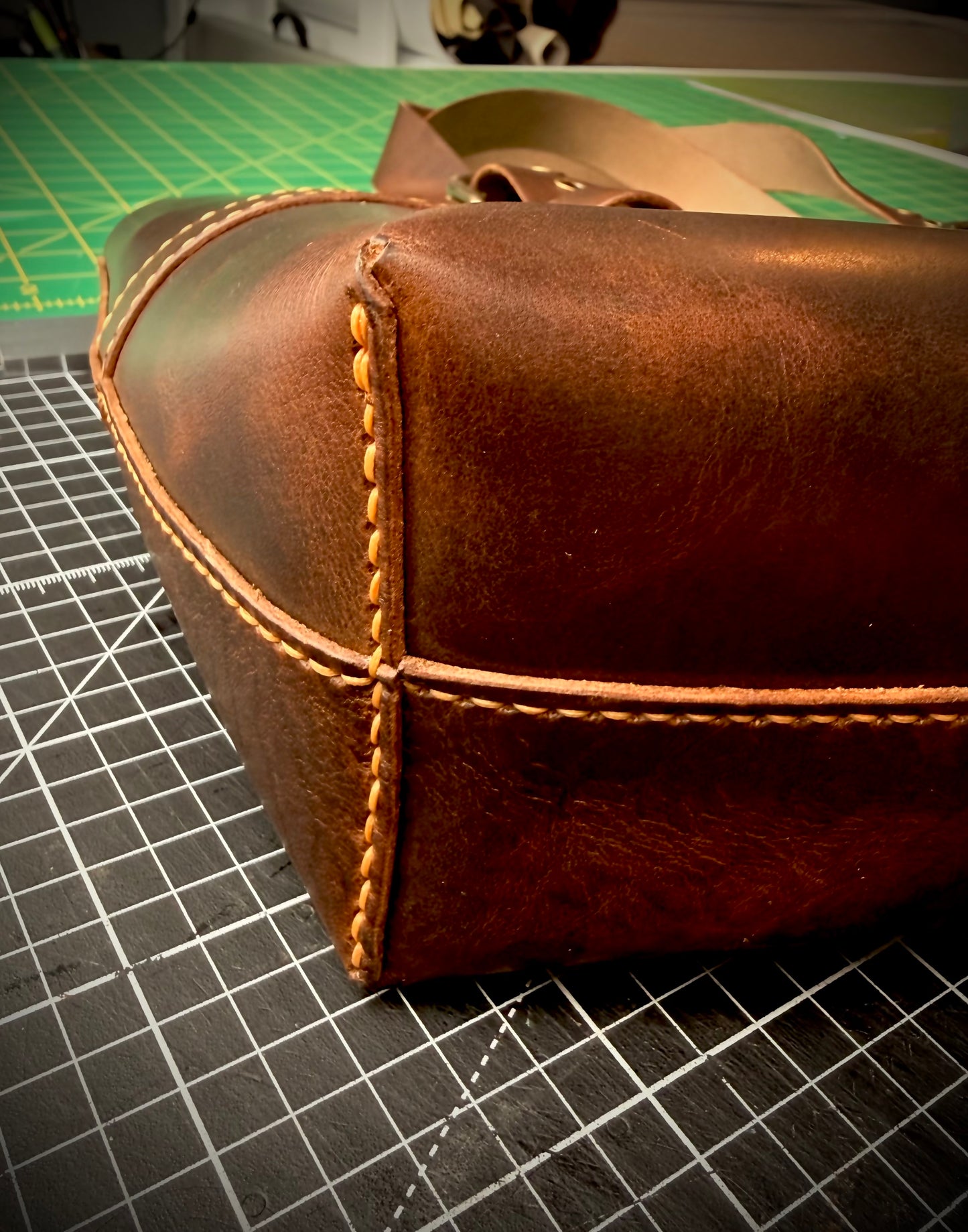 Dark Brown NAMU Tote Bag / Shoulder Bag