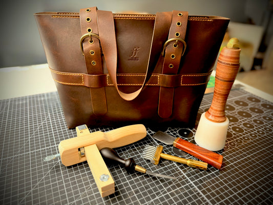 Dark Brown NAMU Tote Bag / Shoulder Bag