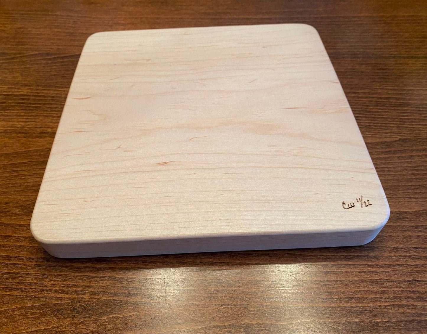 Divided Valet/Serving Tray - Mid-Century Modern Inspired Design (MCM) - Handmade and Woodburned (Pyrography)